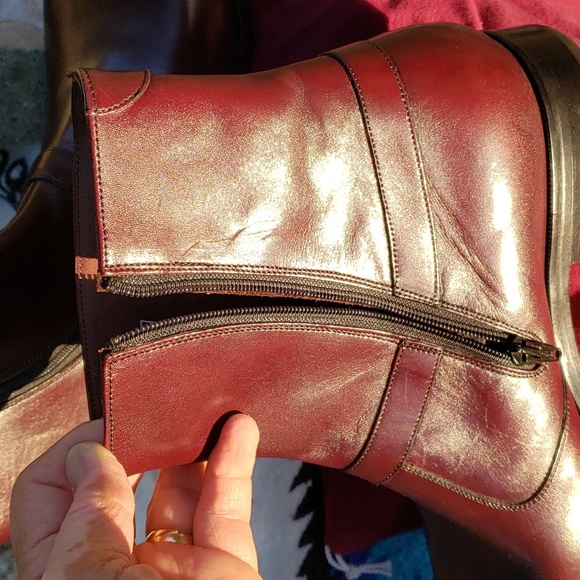 E.T. WRIGHT "PRESIDENT" Ankle Boots Italian Leather Mens sz. 9.5 NWT NIB - Picture 6 of 14